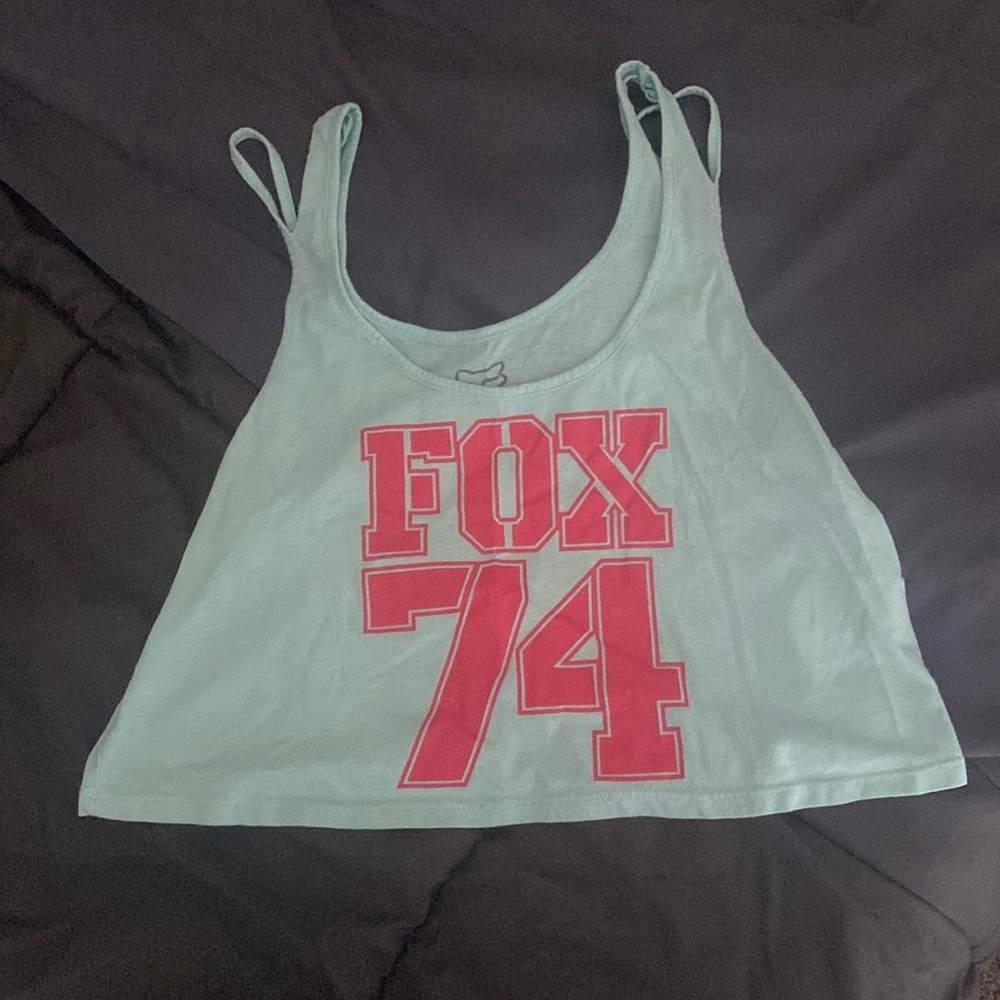 Fox racing crop top
